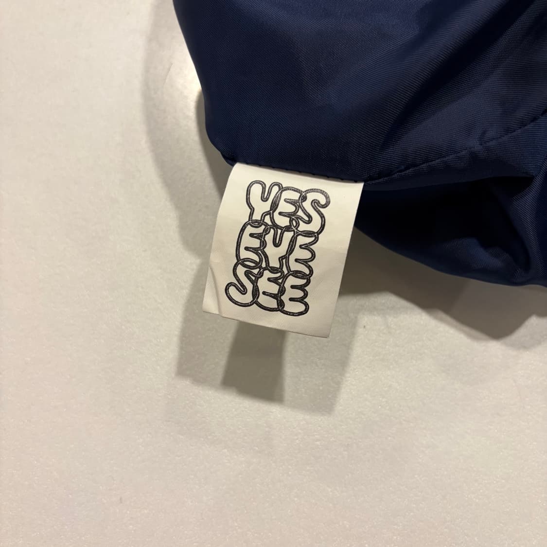 [M] 예시아이씨 YESEYESEE 네이비 바시티 자켓 E71 상품이미지7