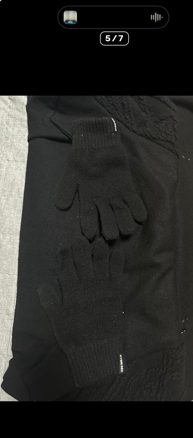 hyeinseo Techwool Hoodie w/ Gloves 홍태준 상품이미지6