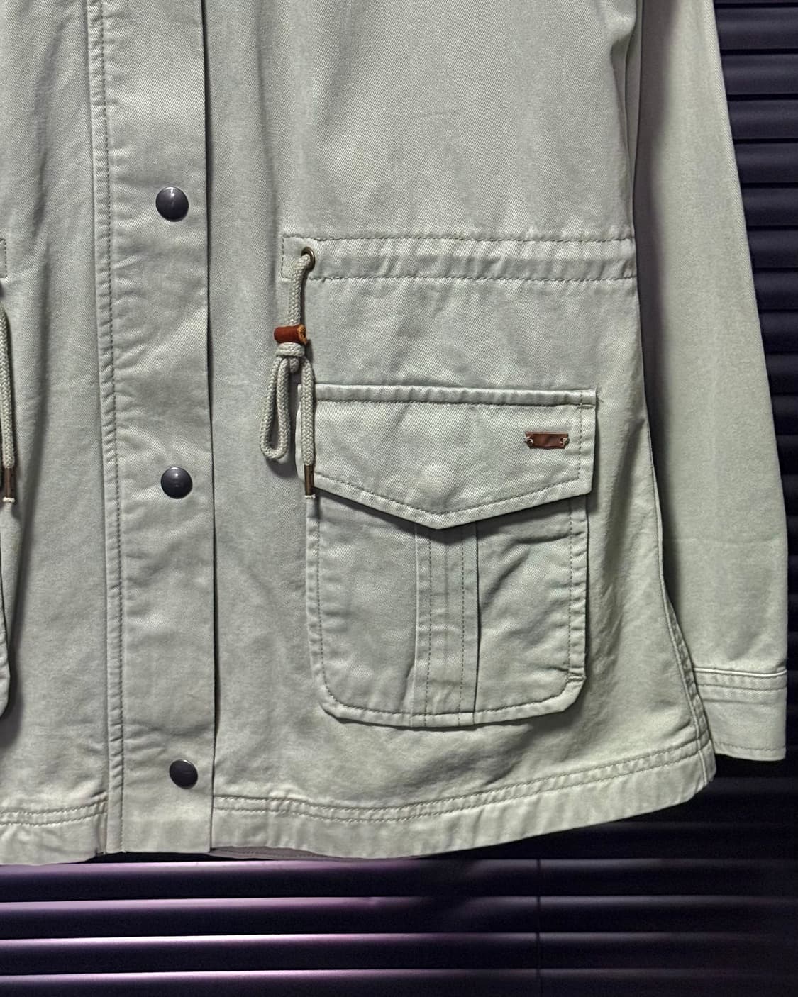 리바이스 민트 밀리터리 야상 피쉬테일 헌팅 워크 자켓 후드 포켓 M 95 상품이미지4