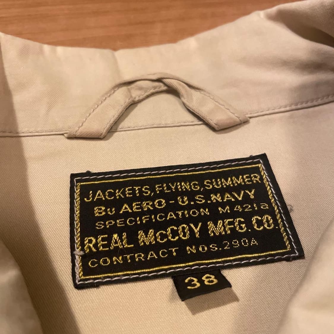 (38) 리얼맥코이 summer flight 자켓 상품이미지5