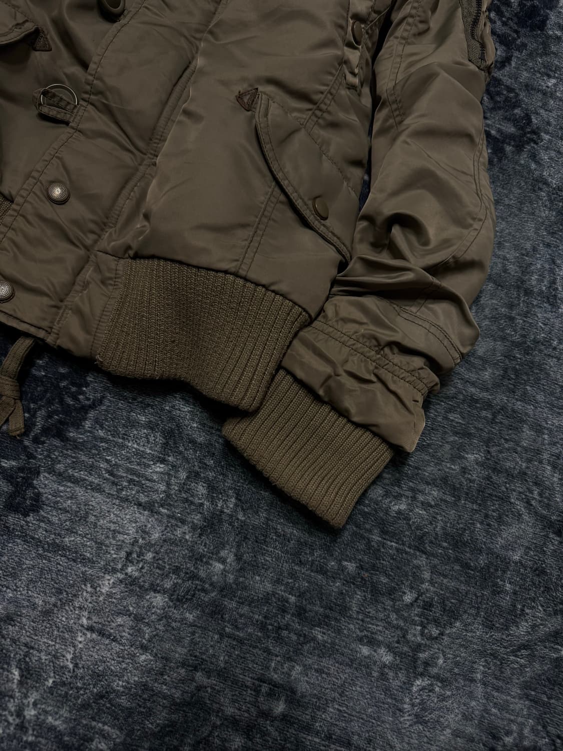 Goa 00s archive n-2b fur jacket 상품이미지5