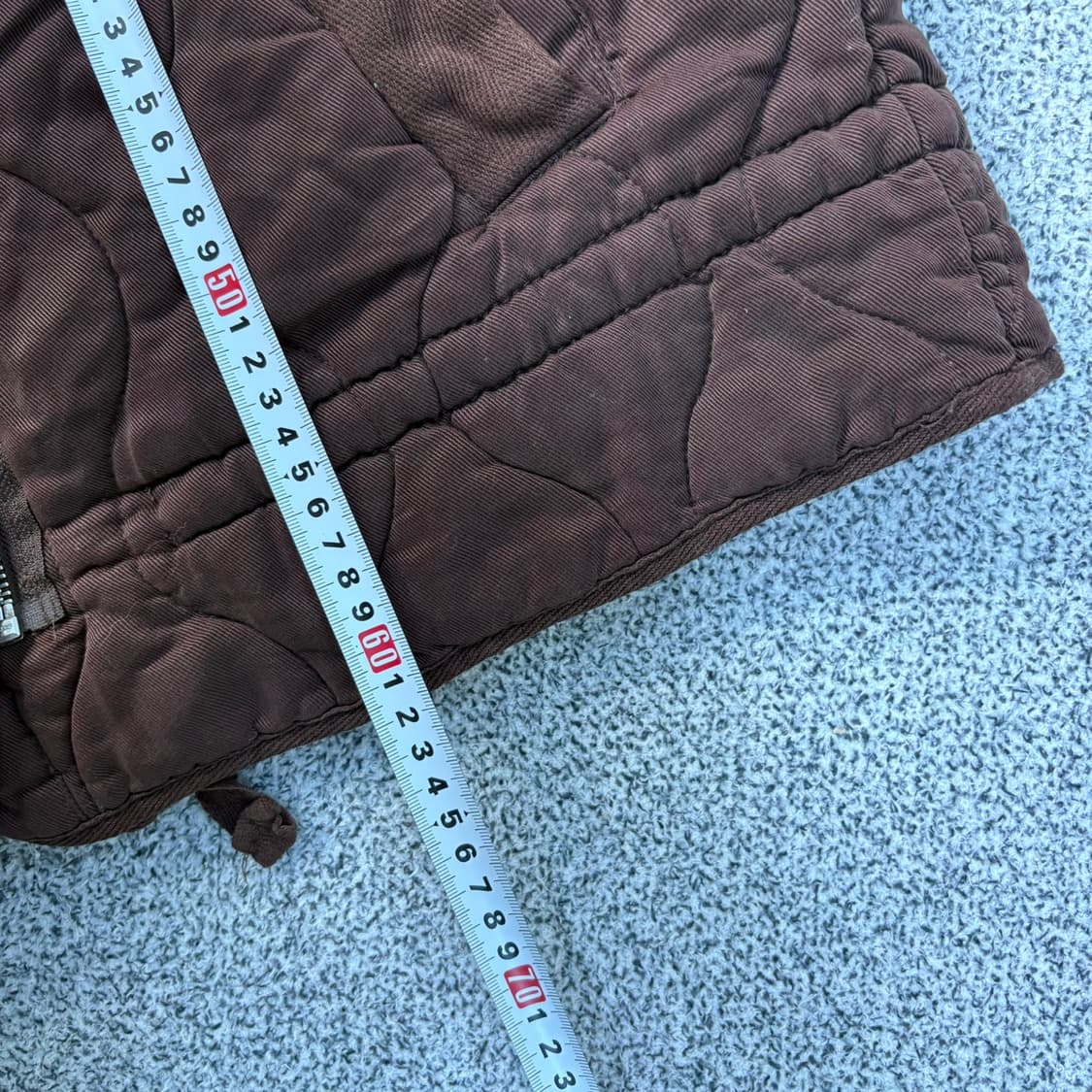 M 자라 여성 퀄팅 자켓 허리스트링 0421J 상품이미지7