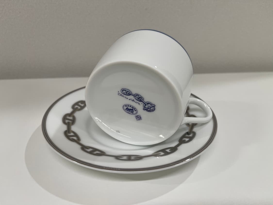 에르메스 샹달 블루 티잔 컵 1P HERMES 상품이미지3