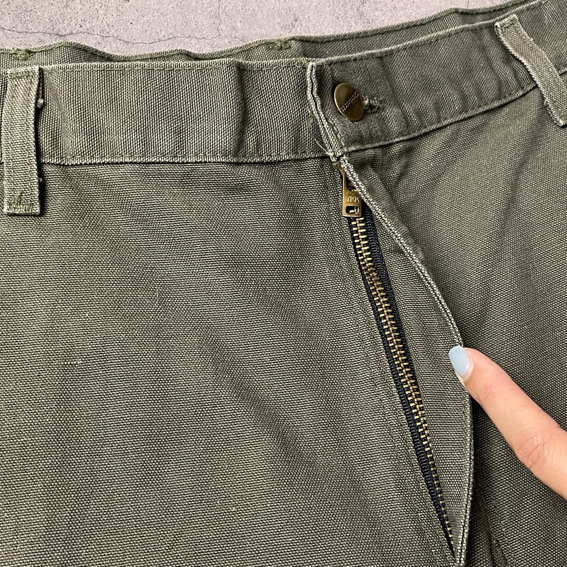 CARHARTT 00s 칼하트B25 카펜터 워크 하프팬츠 A01203 상품이미지3