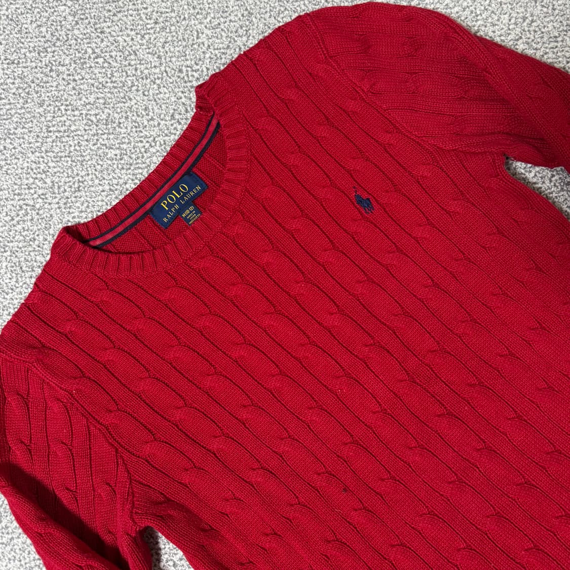 폴로 랄프로렌 꽈배기 니트 여성용 상품이미지2