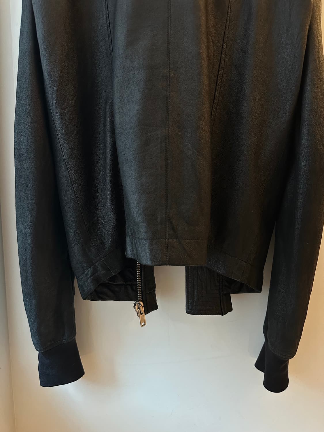 릭오웬스 09 아카이브 레더 자켓 상품이미지4