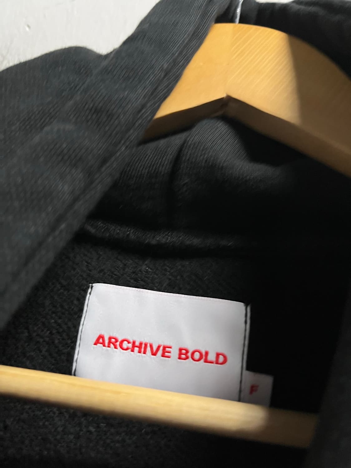 55-66 아카이브볼드939 루즈핏 스웻 크롭 후드티 정품 상품이미지4