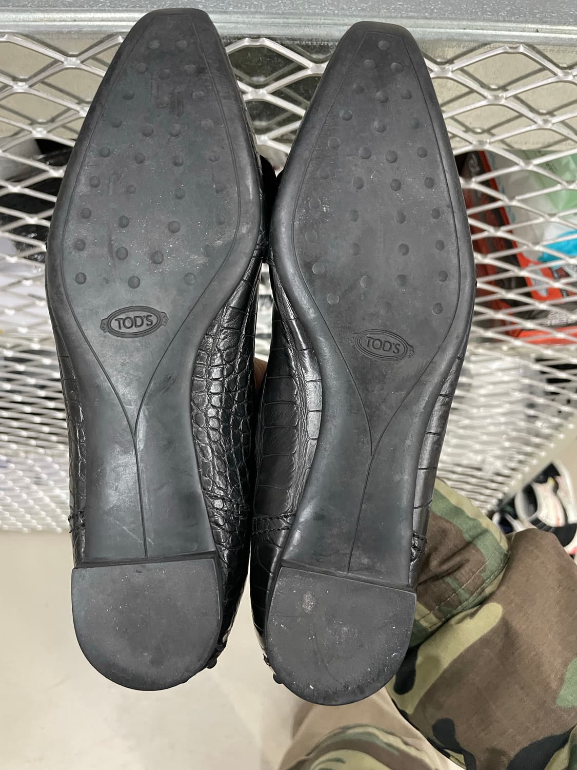 토즈 레더 로퍼 블랙 37.5  상품이미지6