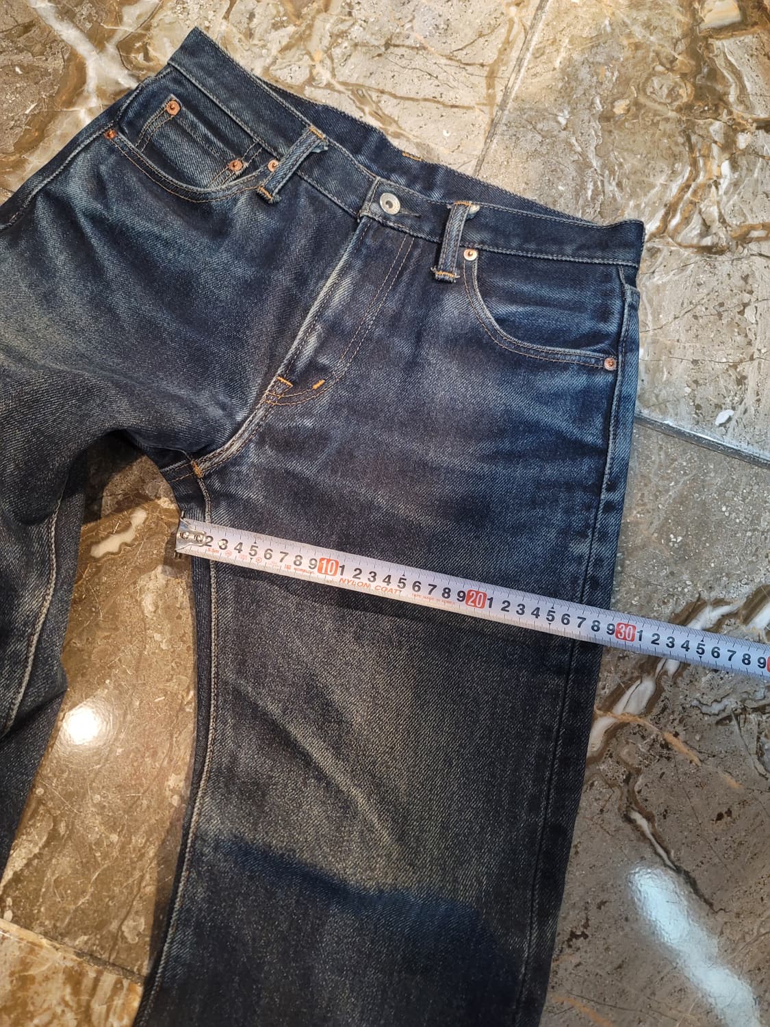 아이언하트 헤비온즈 21oz 하드워시 데님팬츠  상품이미지6