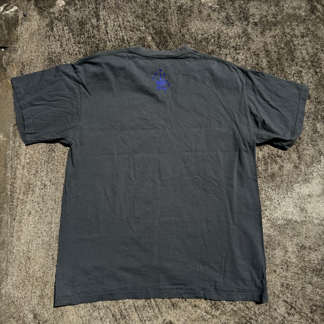 [XL] 00s Stussy 스투시 카키색 반팔티 상품이미지2