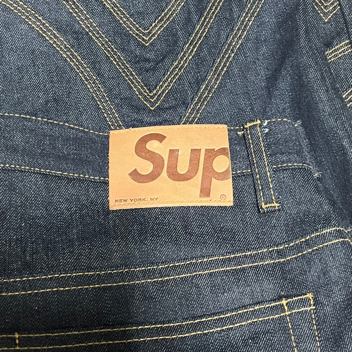 슈프림 s로고 리지드 배기진 34 상품이미지2