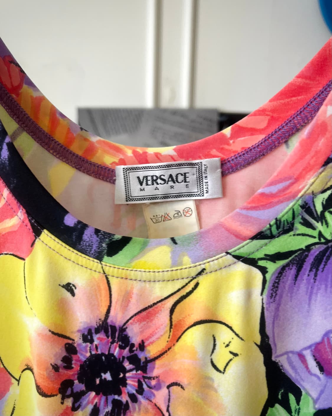 1990s VERSACE Floral Sleeveless Top 상품이미지6