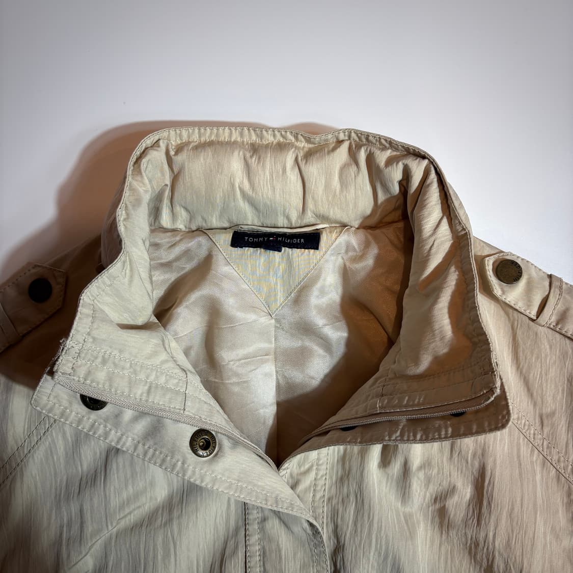 타미힐피거 베이지 바람막이 점퍼 상품이미지5