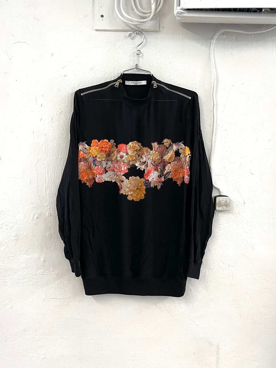 지방시 2015SS 리카르도 티시 실크 플로럴 스웨트 셔츠 상품이미지6