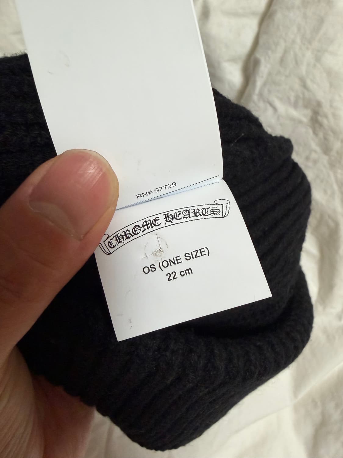 크롬하츠 레더 트리플크로스 타이니 크로스 비니 새상품 상품이미지6