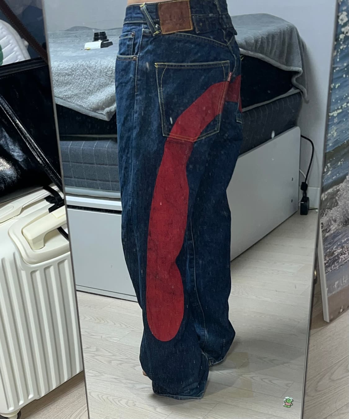 에비수 재팬 No.2 다이콕 빅 프린팅 팬츠 상품이미지2