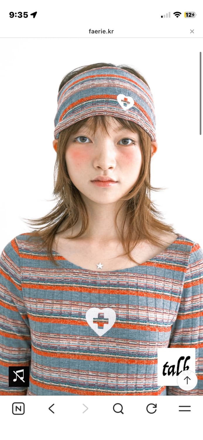 샵페어리 니트 헤어밴드 상품이미지1