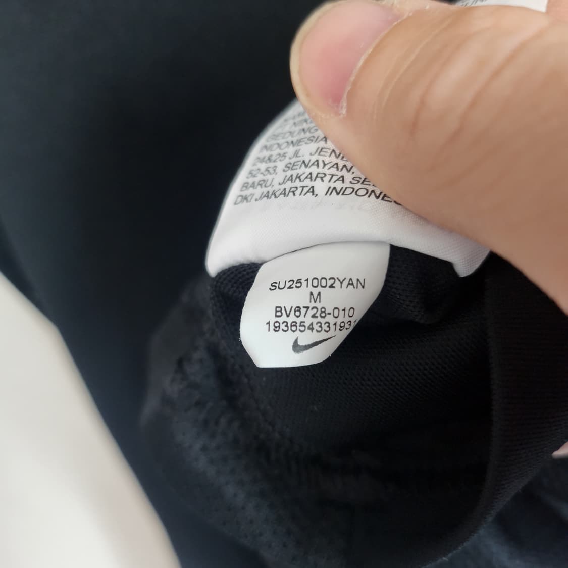 [90] 나이키 반팔 블랙 기능성 티셔츠 상품이미지6