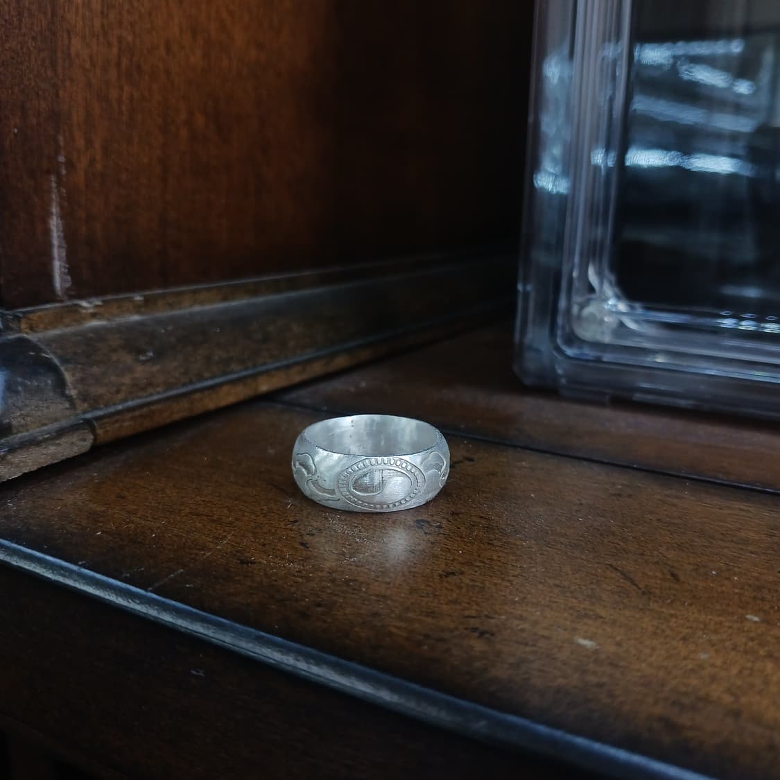 태극구름 순은99 은가락지 8미리 상품이미지6