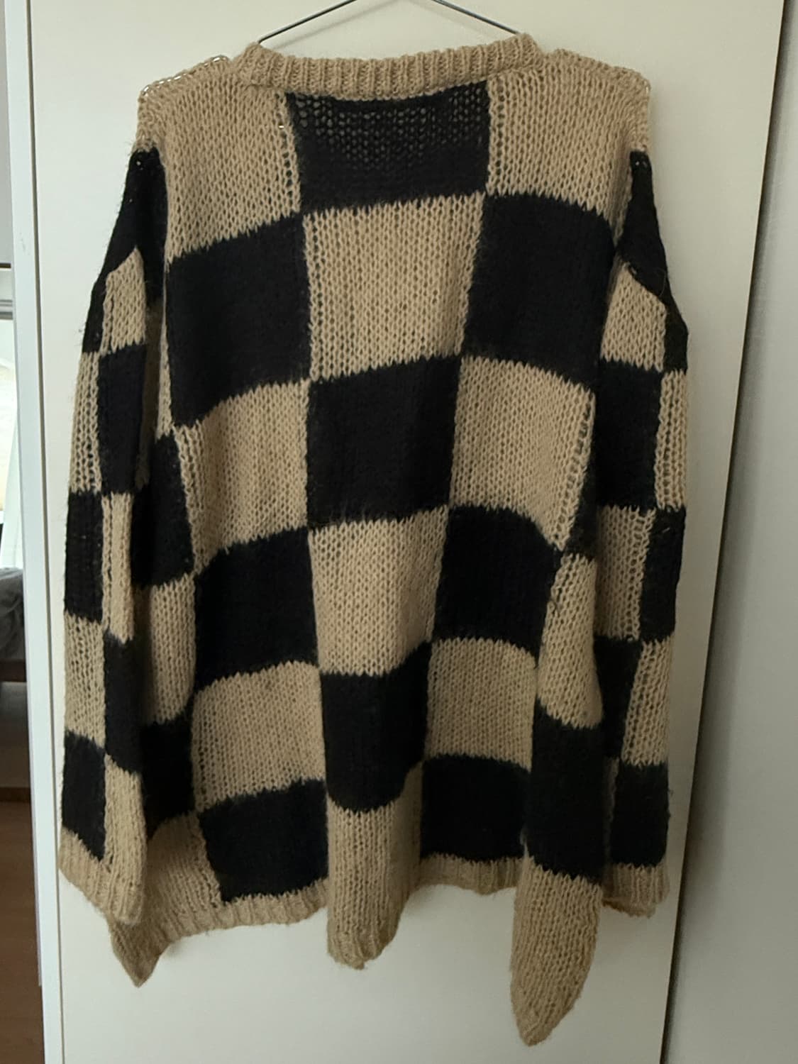 더오픈 체커보드 니트 open yy 오픈와이와이 상품이미지8