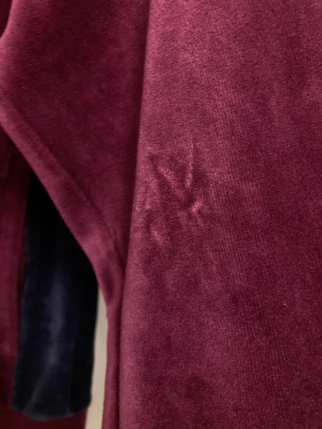 아디다스 벨벳 버건디 져지 와인 자켓 집업 트랙탑 상품이미지9