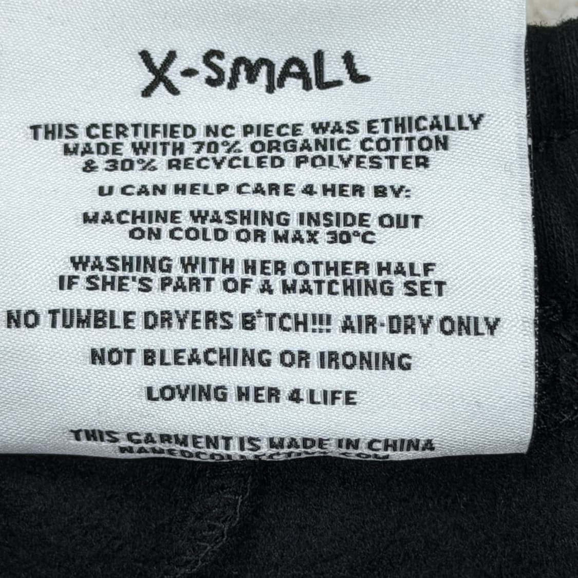 네임드콜렉티브 스톤 스웻팬츠 바지 블랙 XS 상품이미지6