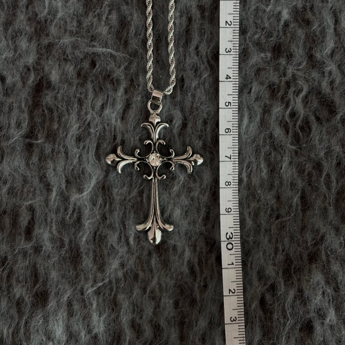 Cross necklace / 십자가 빈티지 써지컬 목걸이 상품이미지4