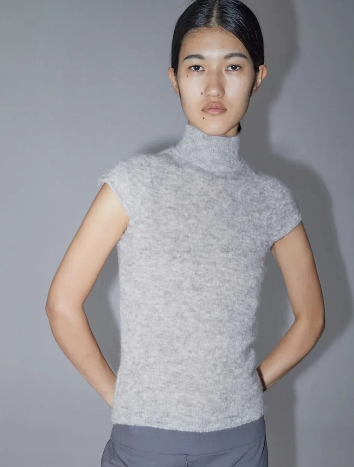 Palomawool husk knit / grey  상품이미지1