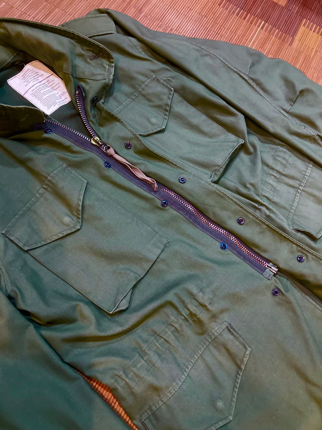 USA made military M-65 레귤러 필드 자켓 상품이미지5