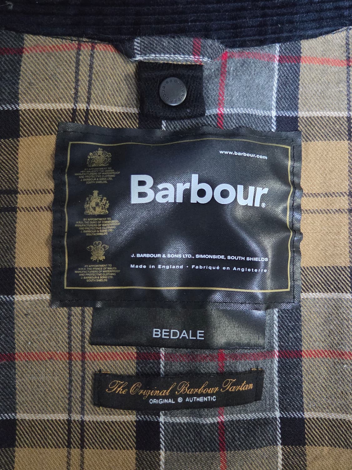 [바버] 비데일 왁싱 자켓 | 00012 상품이미지3