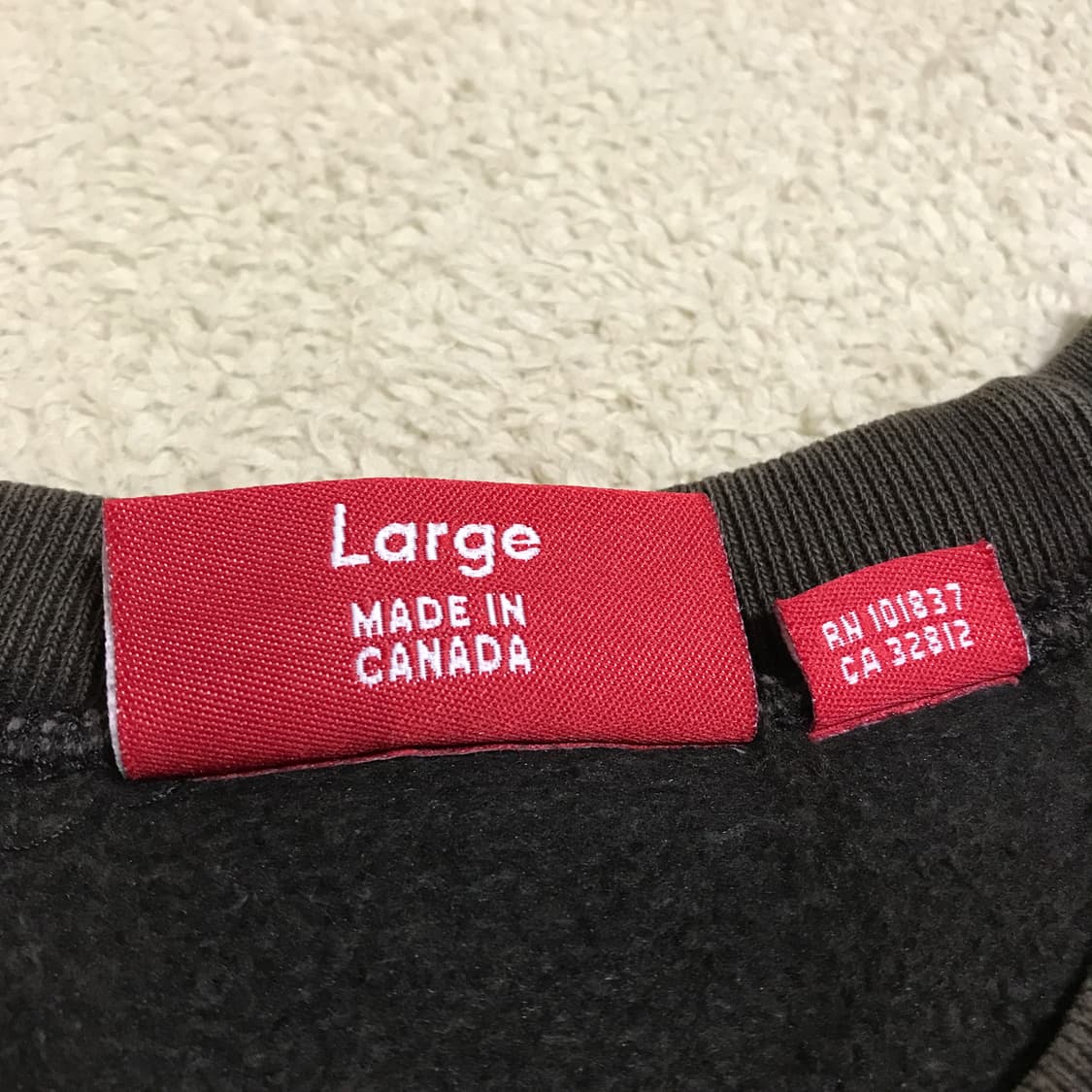 슈프림 브라운 박스로고 크루넥 2004 상품이미지5