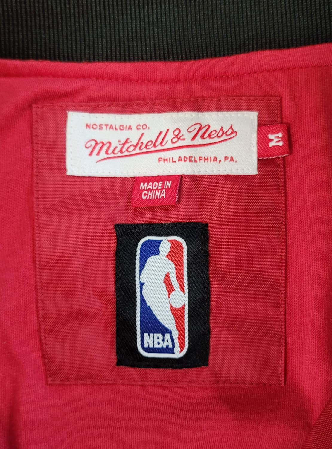 미첼엔네스 올드스쿨 NBA 시카고불스 아노락자켓(웜업풀오버자켓) 판매 상품이미지8