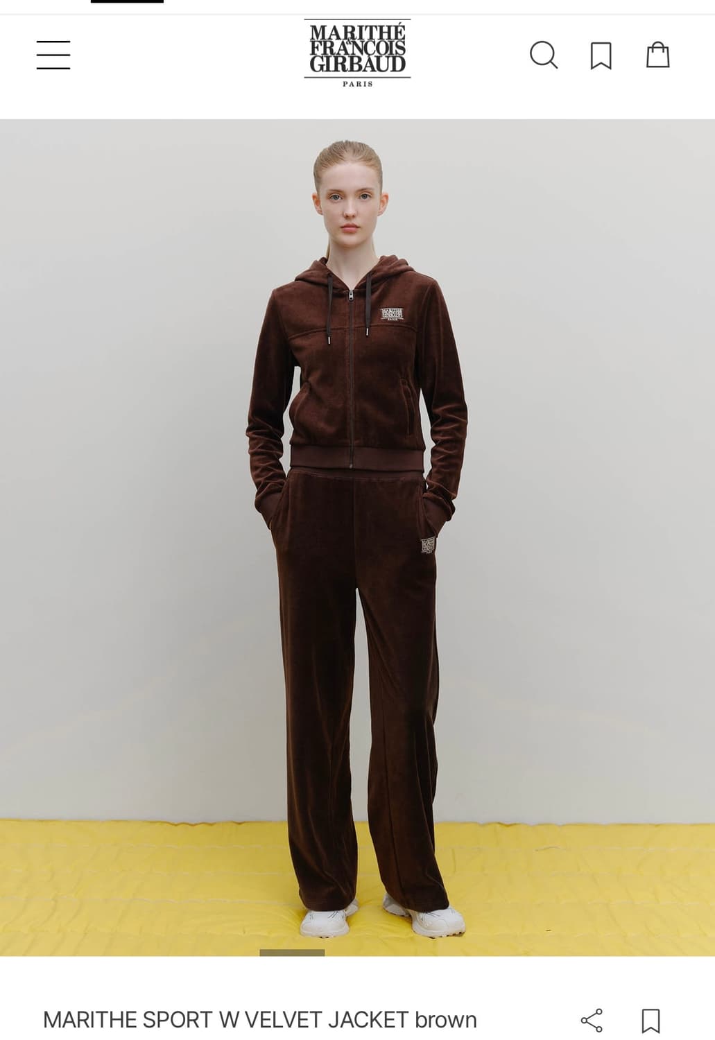 MARITHE SPORT W VELVET 세트  상품이미지2