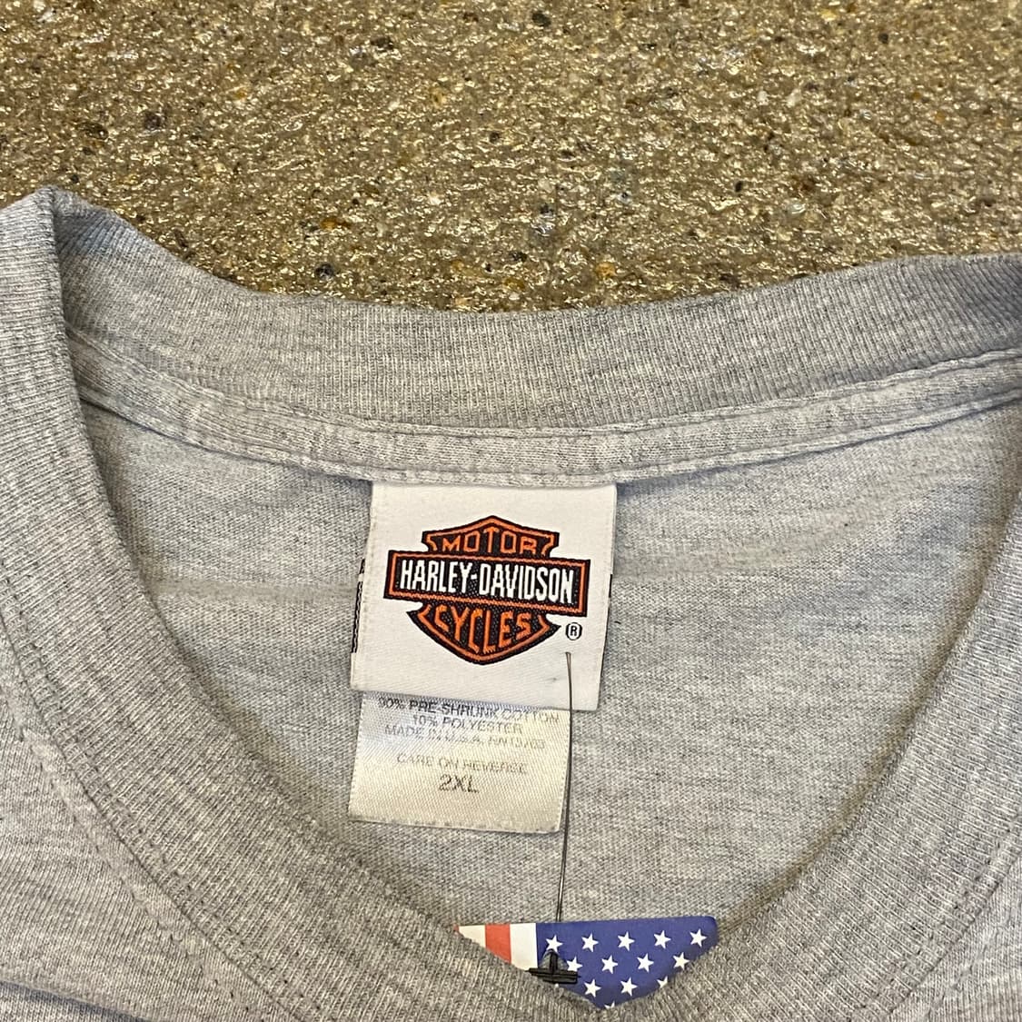 미국 빈티지 할리데이비슨 웨스트코스트 빅사이즈 반팔티 상품이미지4
