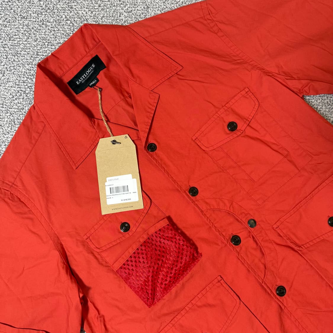 [정가 21만원 새상품] 이스트로그 유틸리티 반팔 셔츠 상품이미지2