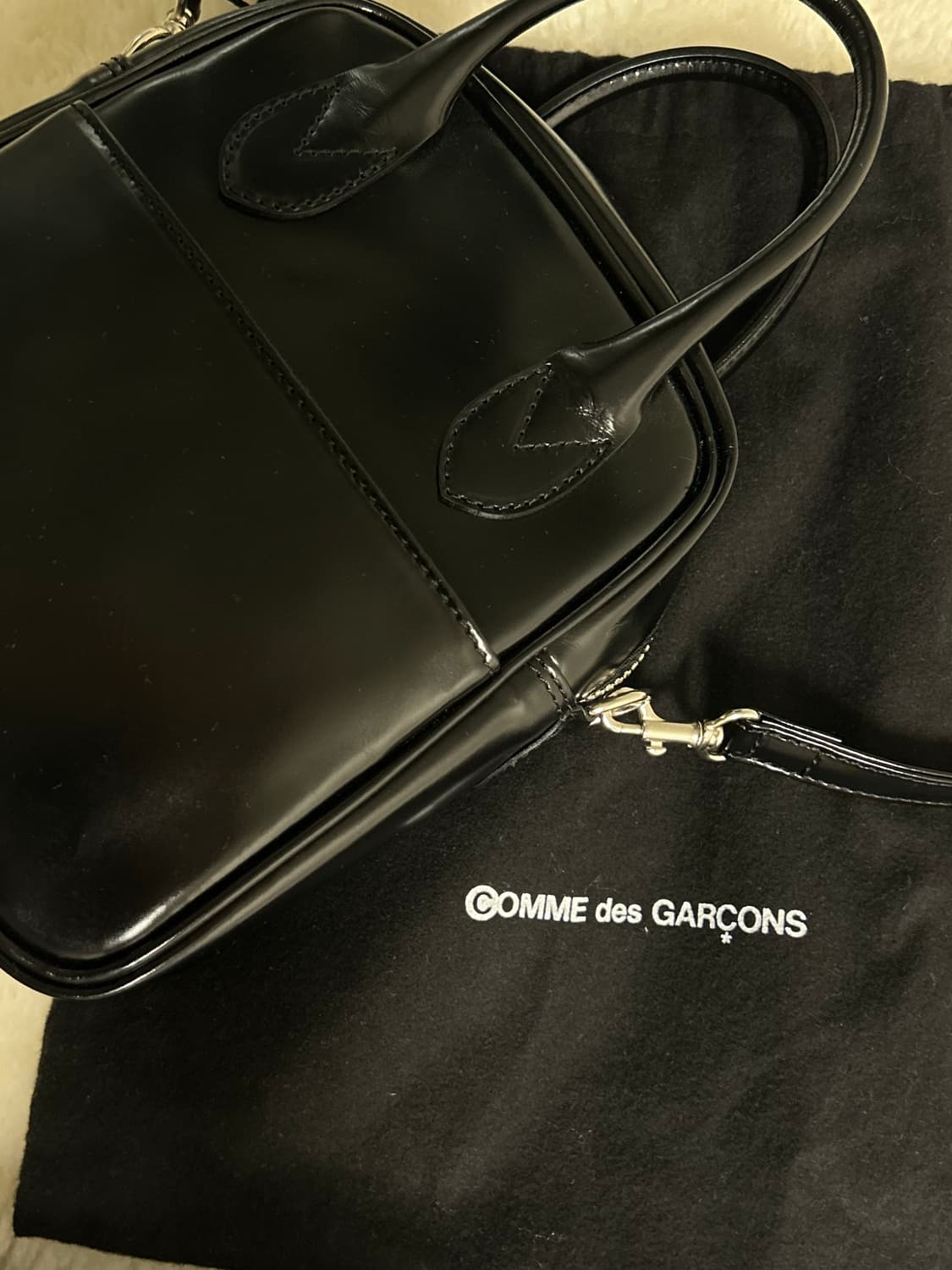 꼼데가르송 아오야마 레터토트백 상품이미지2