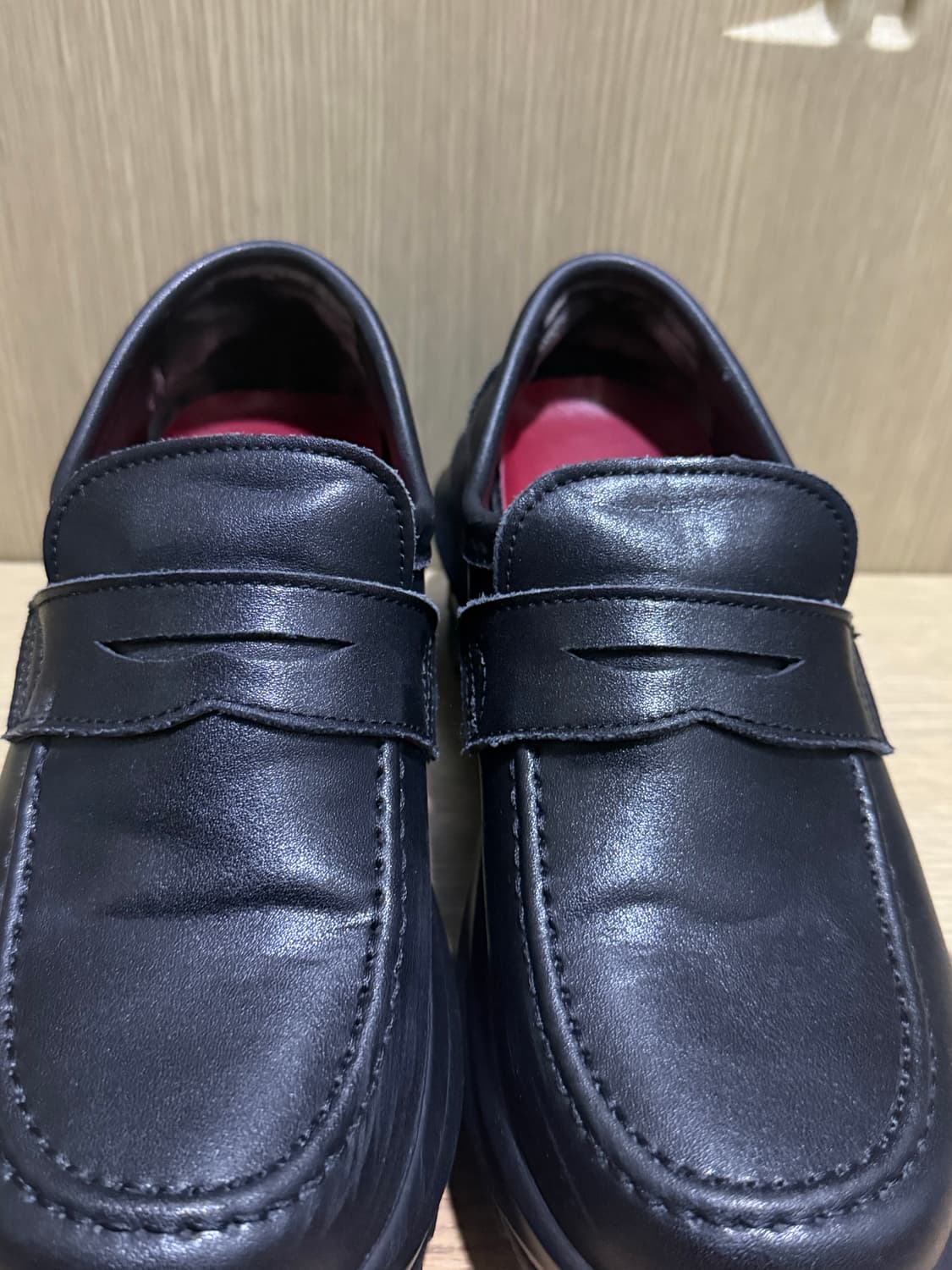 야세 카우하이드 플랫폼 로퍼 240  상품이미지3