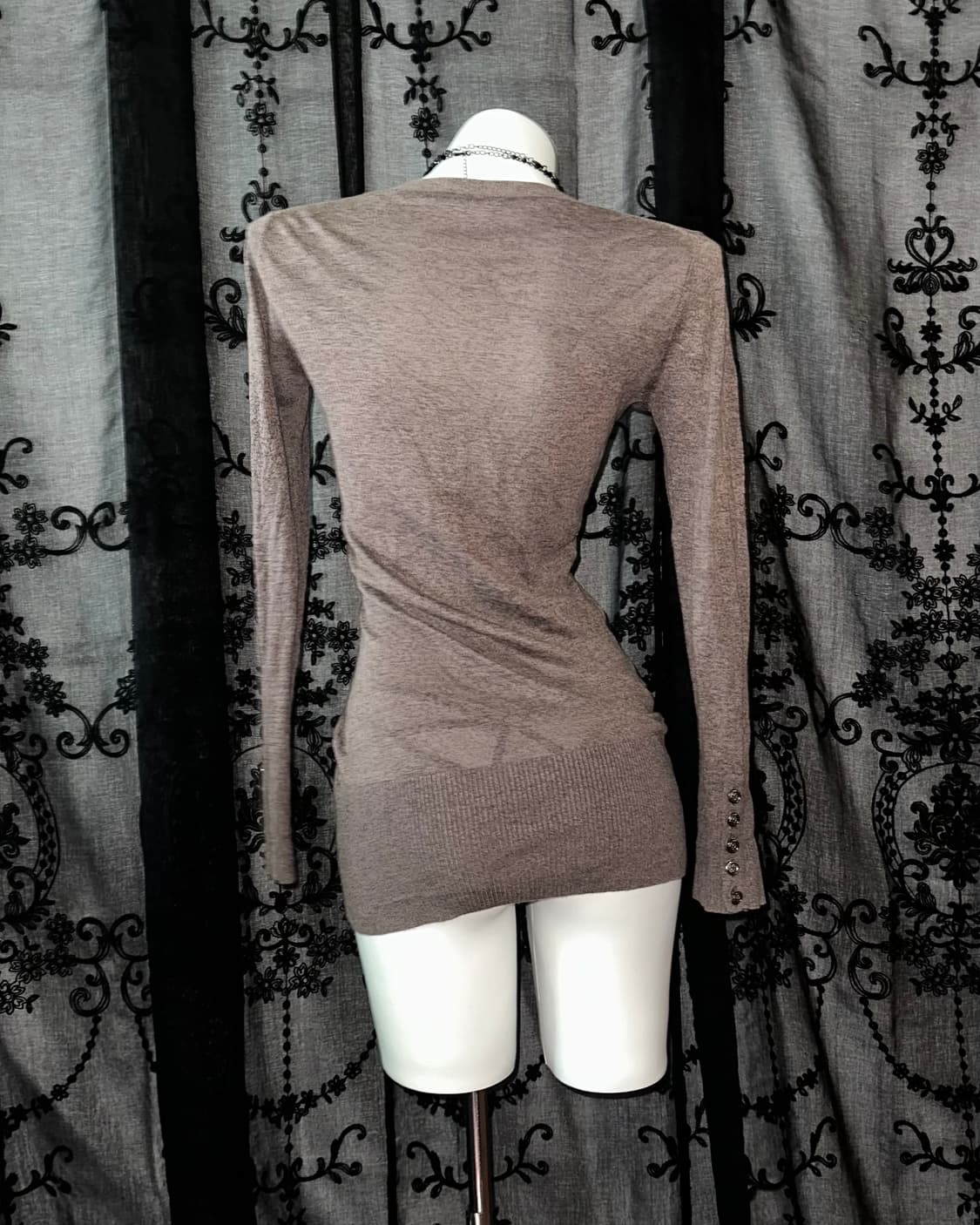 Vintage Brown Cardigan 상품이미지4