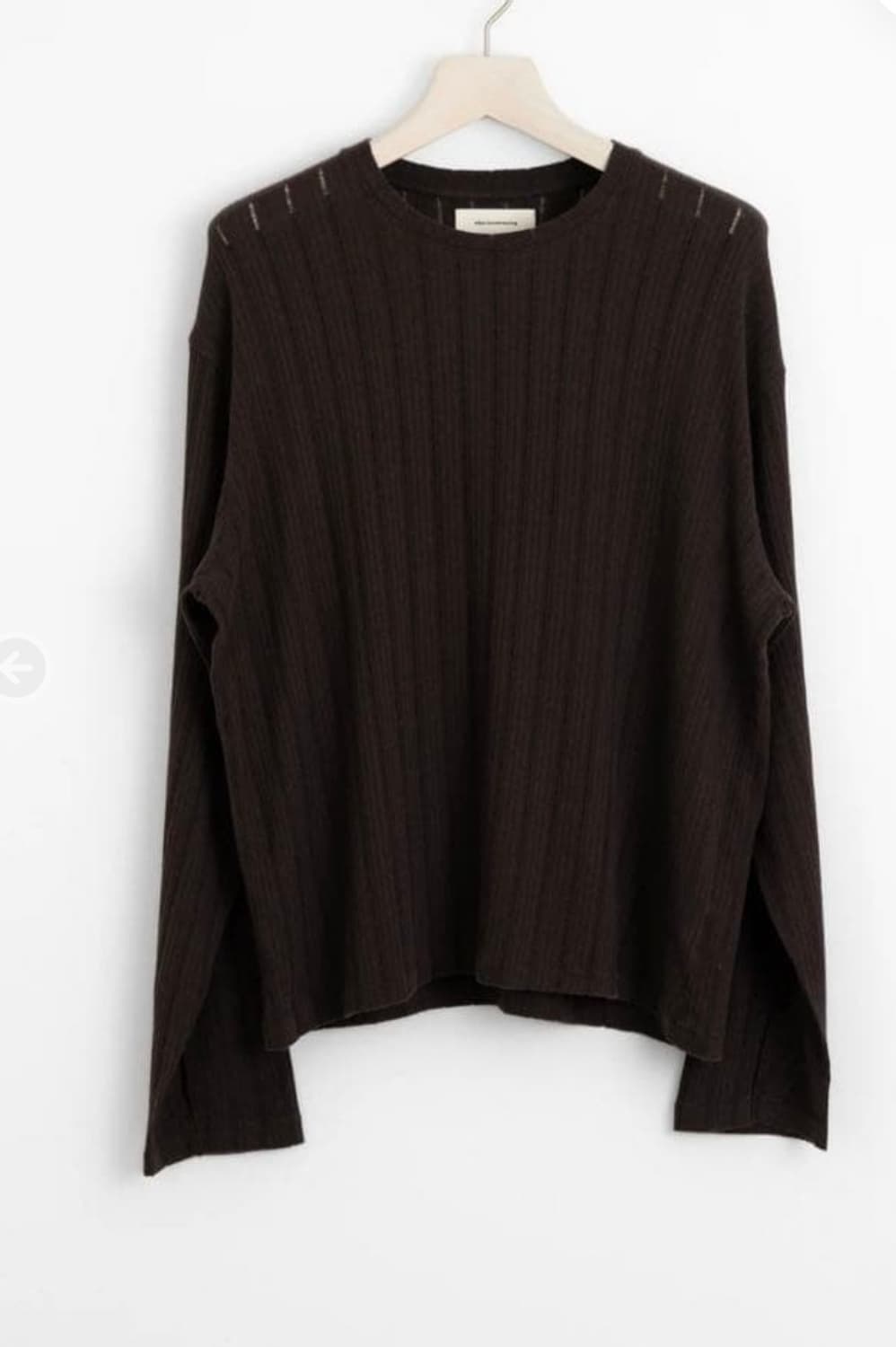 AURALEE 오라리 SUPER FINE WOOL RIB 립니트 사이즈0 상품이미지1