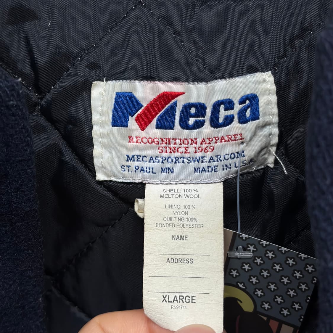 빈티지 바시티 자켓 3 상품이미지6