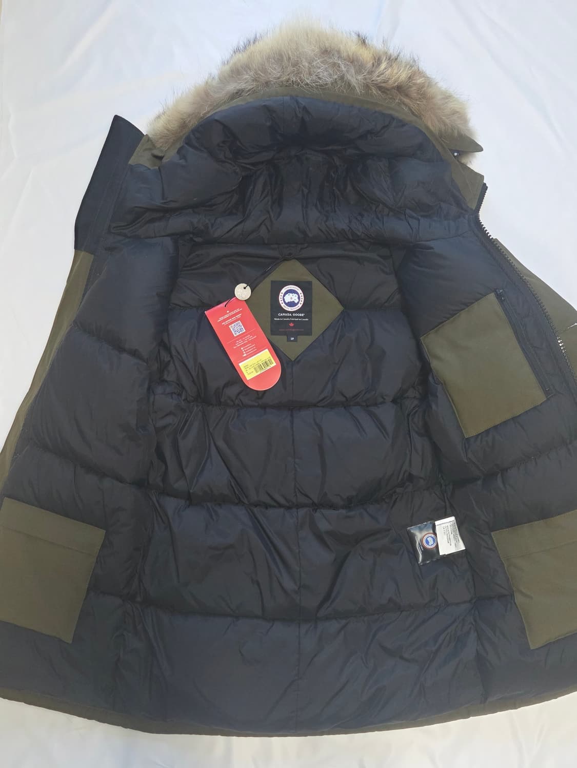 캐나다구스 맨즈  샤토 파카 ㅡ 밀리터리 그린 S 상품이미지2