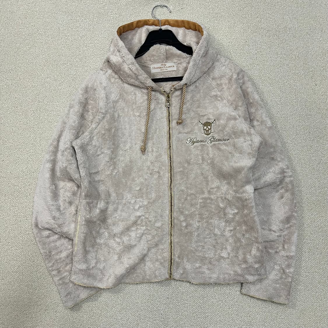 (S~M)  히스테릭 글래머 벨벳 퍼 후드 집업  상품이미지3