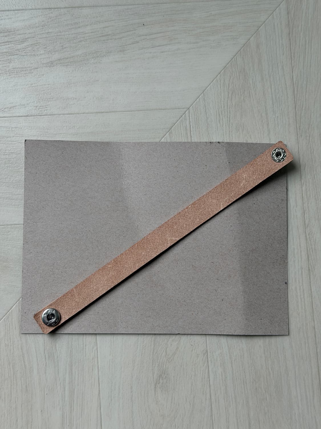 블레스 포토그래픽 레더 팔찌 (os) 상품이미지2