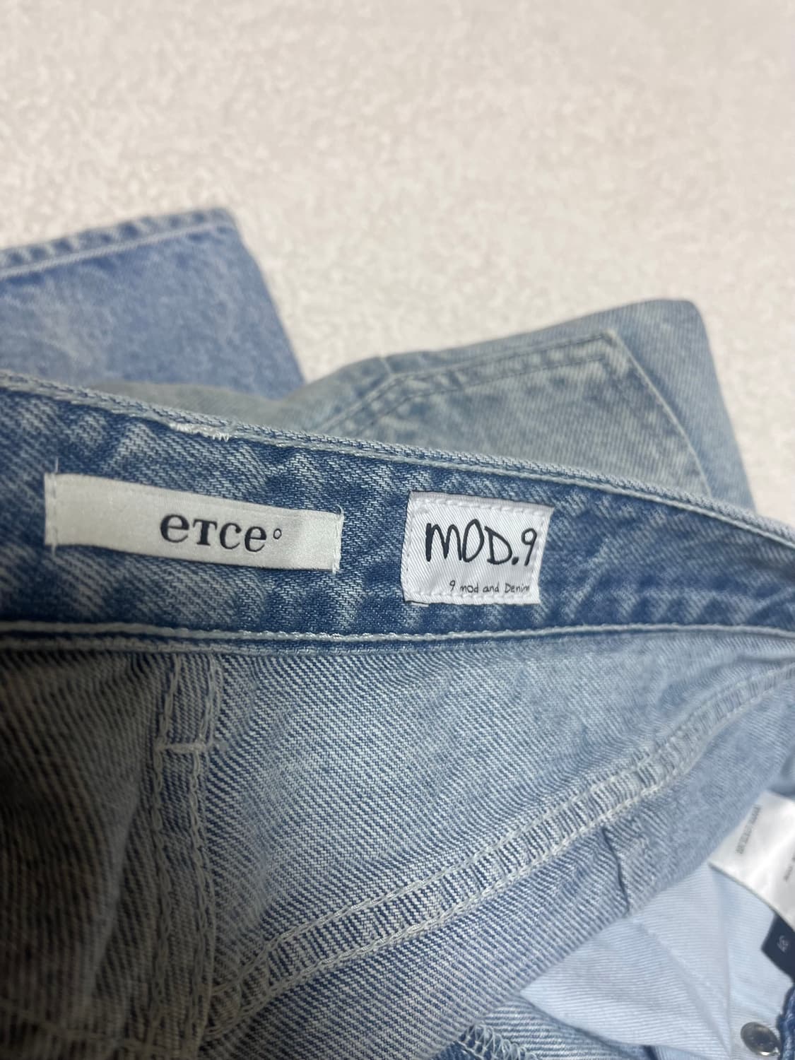 모드나인 x ETCE 데님  상품이미지3