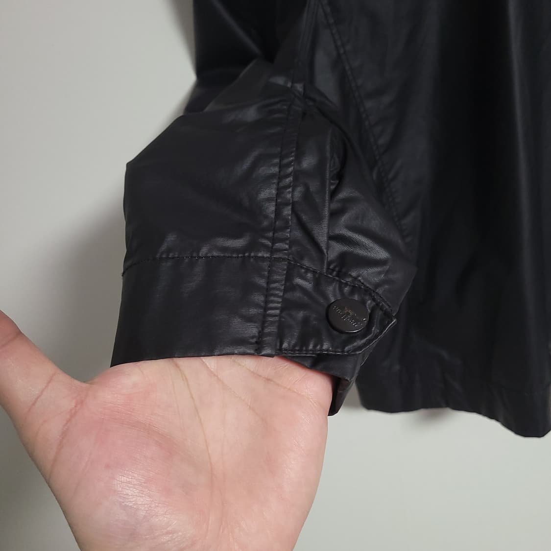 (M) LEVI'S 리바이스 블랙 넥버클 유광 밀리터리 자켓 점퍼 상품이미지7