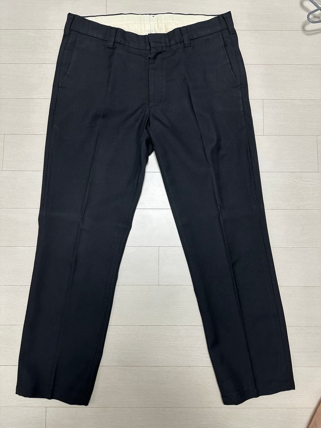 와코마리아 울 슬렉스 블랙 L 상품이미지1