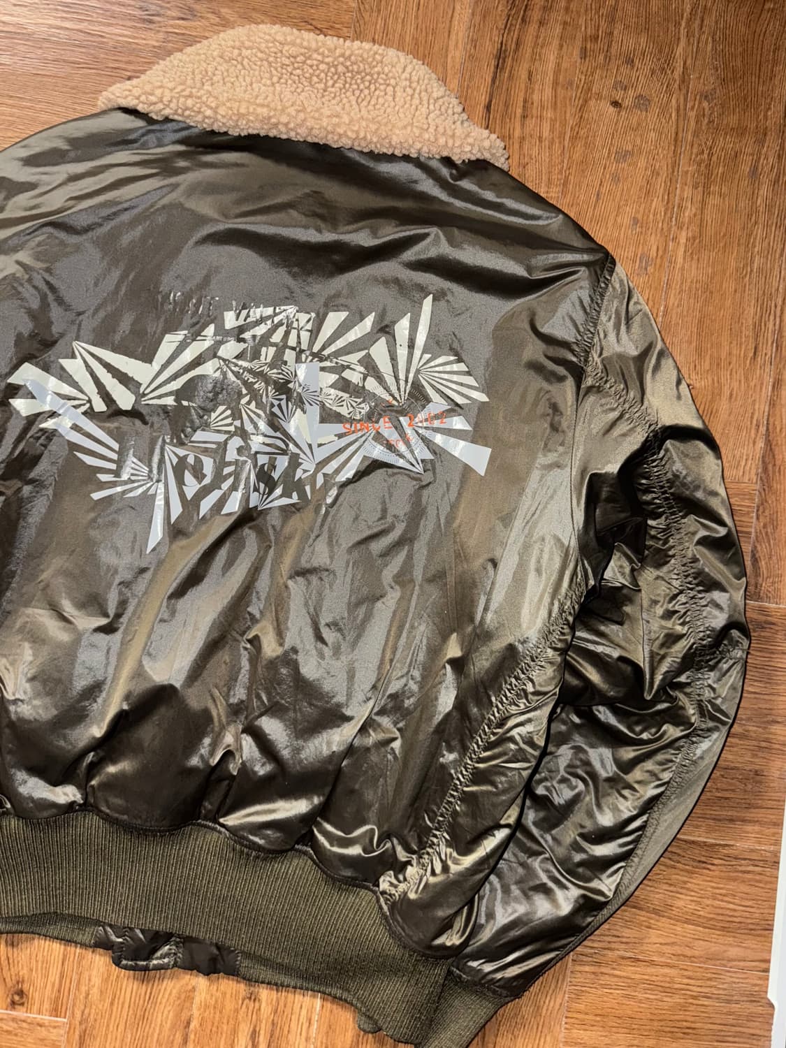 EXR 패치 항공점퍼 상품이미지5