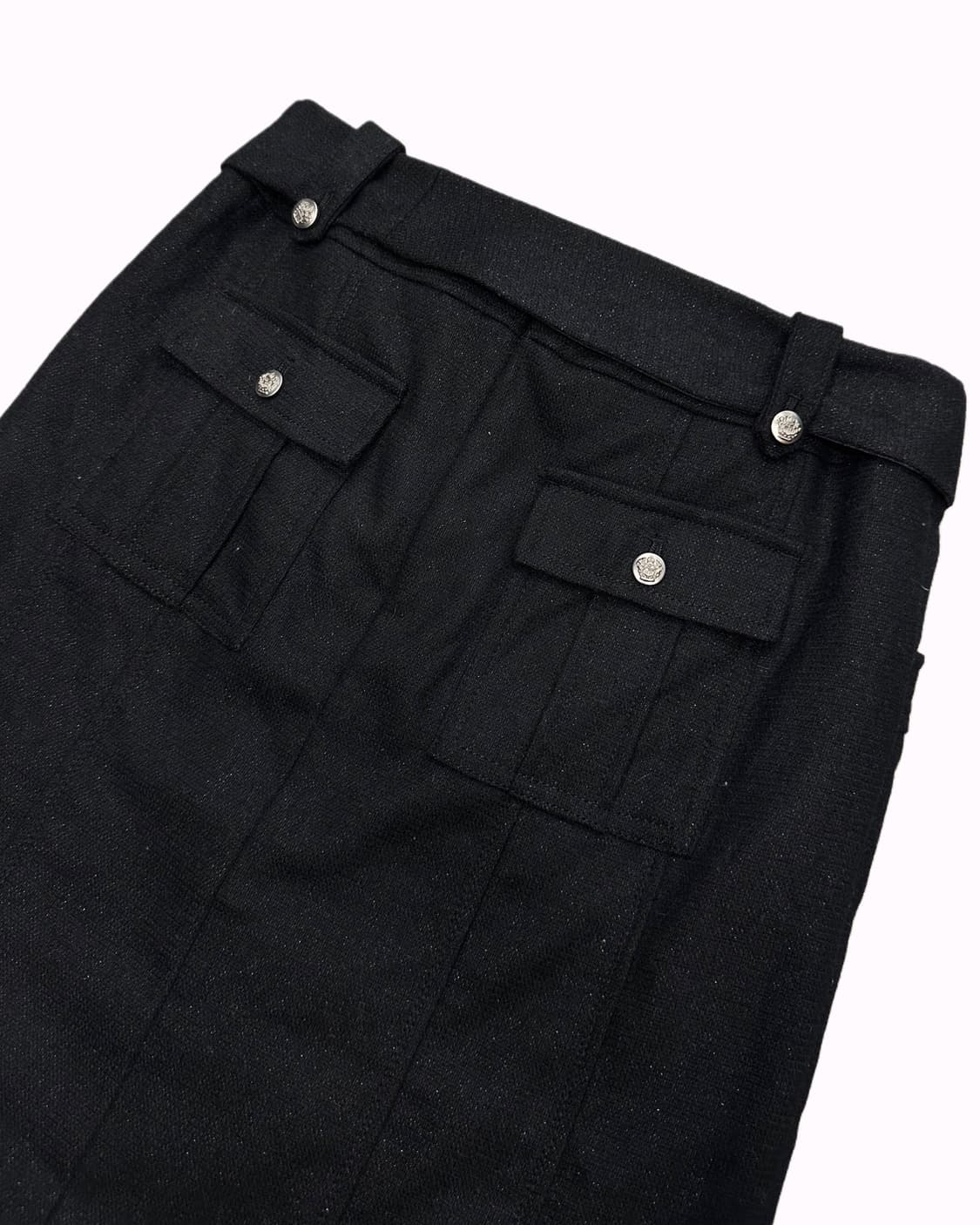 belted ribbon wool skirt 상품이미지6