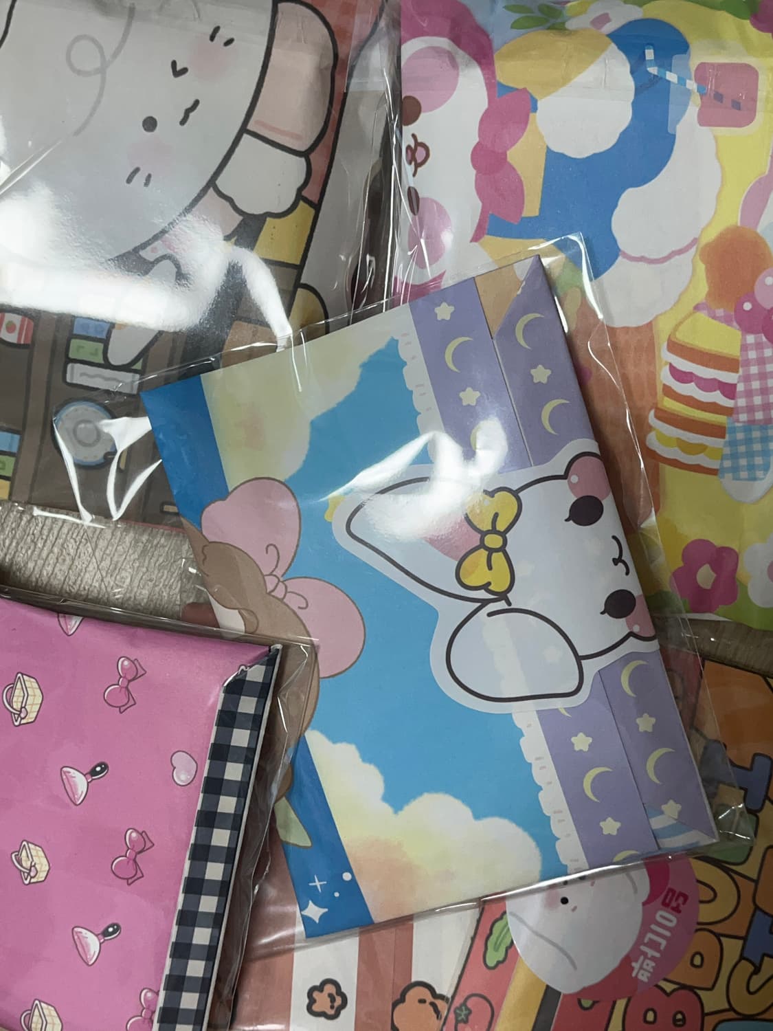 귀여운 도무송, 인스 스티커 랜덤 봉투 | 가격제시 상품이미지4