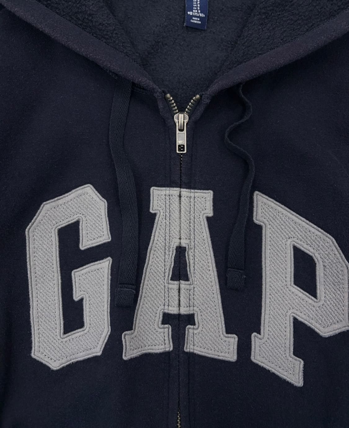 GAP 갭 후드집업 네이비 (S/국내95~100) 상품이미지3